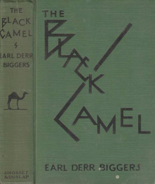 The black camel - Earl D. Biggers - copertina