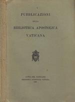 Pubblicazioni della Biblioteca Apostolica Vaticana
