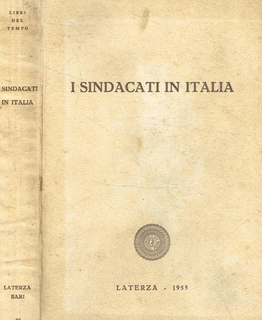 I sindacati in Italia - copertina