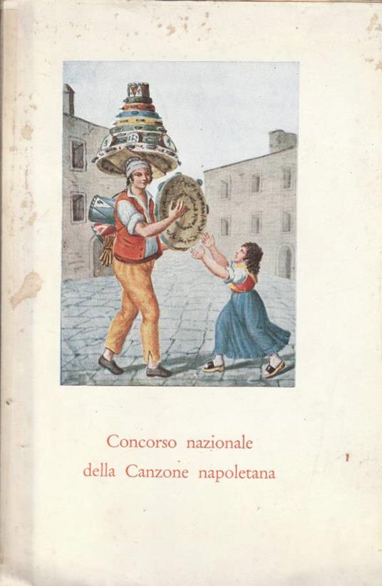 Concorso nazionale della Canzone Napoletana - copertina