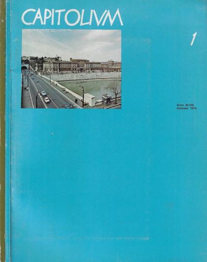 Capitolium n. 1/2-3 Anno 1973 - copertina