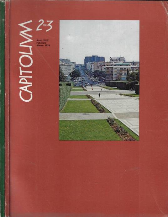 Capitolium n. 2-4-3/4 Anno 1974 - copertina