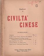 Quaderni di civiltà cinese, vol. 7-8, 1957
