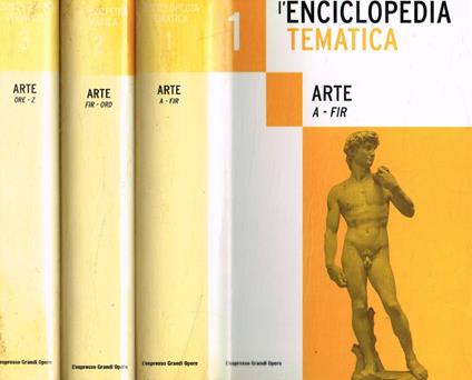 L' enciclopedia tematica. Arte 3voll - copertina