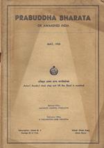 Prabuddha Bharata or Awakened India - Vol. XLIII - N. 5 - May 1938