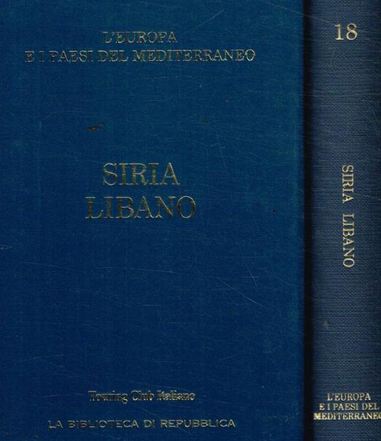 Siria, Libano - copertina
