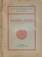 Archivio Veneto. 107 Anno 1963