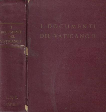 I documenti del Vaticano II - copertina