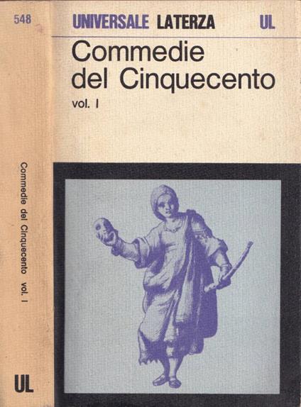 Commedie del Cinquecento, vol. I - copertina