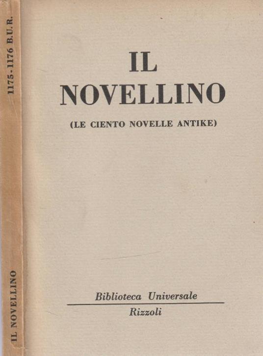 Il Novellino - copertina