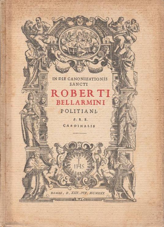 S. Roberto Bellarmino S.I - copertina
