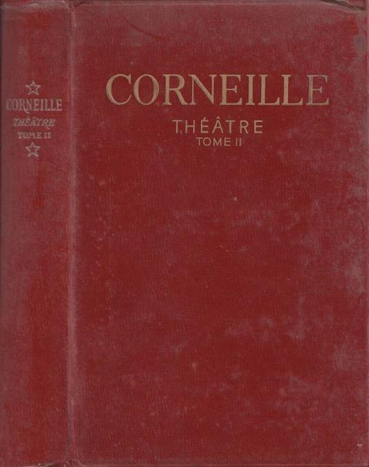 Théatre, tomo II - Pierre Corneille - copertina