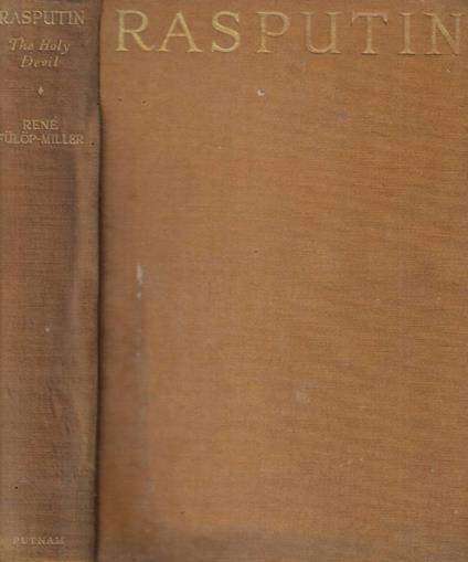 Rasputin - René Fülöp-Miller - copertina