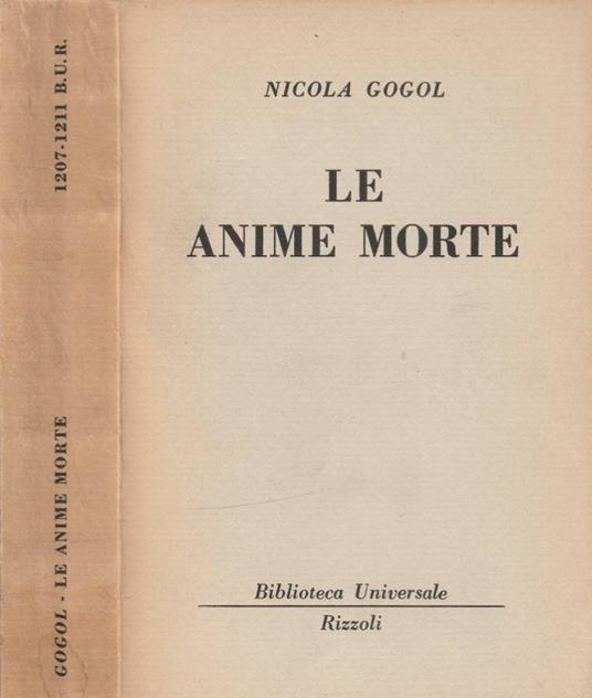 Le anime morte - Nikolaj Gogol' - copertina