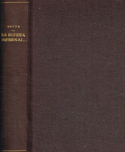 La bufera infernal… - Salvatore Gotta - copertina