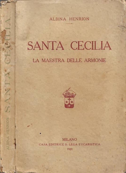 Santa Cecilia - Albina Henrion - copertina