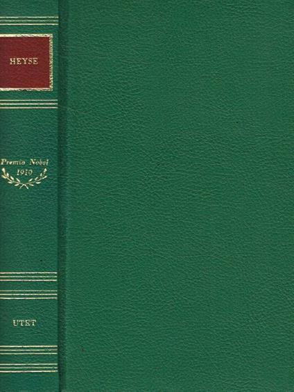 Novelle. La fornarina. Liriche - Paul von Heyse - copertina