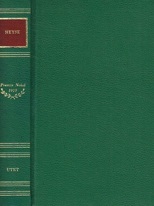 Novelle. La fornarina. Liriche - Paul von Heyse - copertina