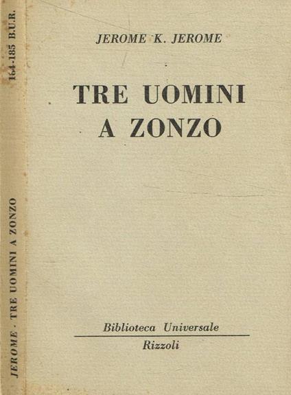 Tre uomini a zonzo - Jerome K. Jerome - copertina