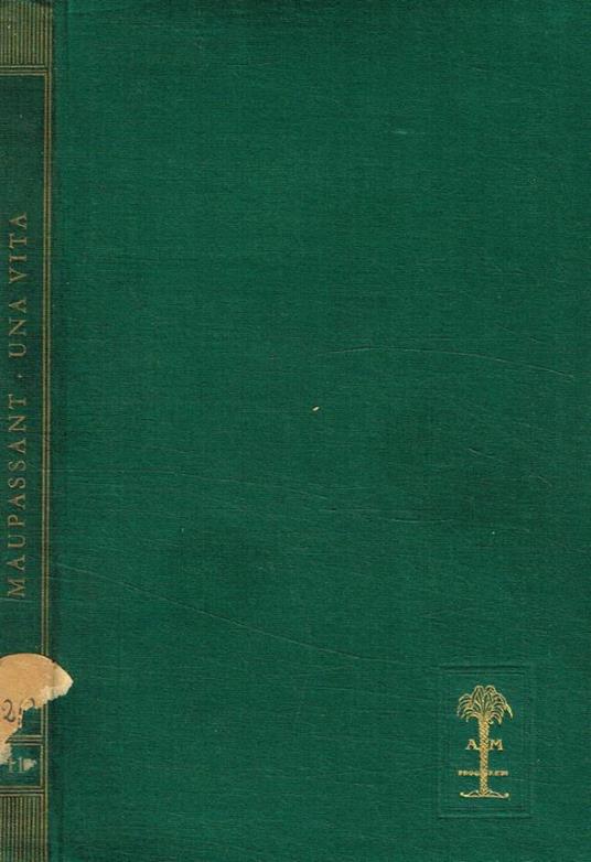 Una vita - Guy de Maupassant - copertina