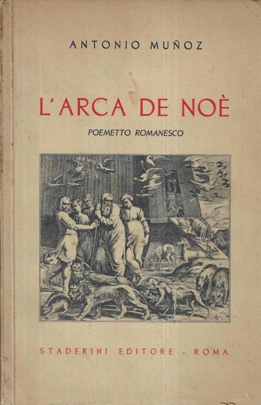 L' arca de Noè - Antonio Muñoz - copertina