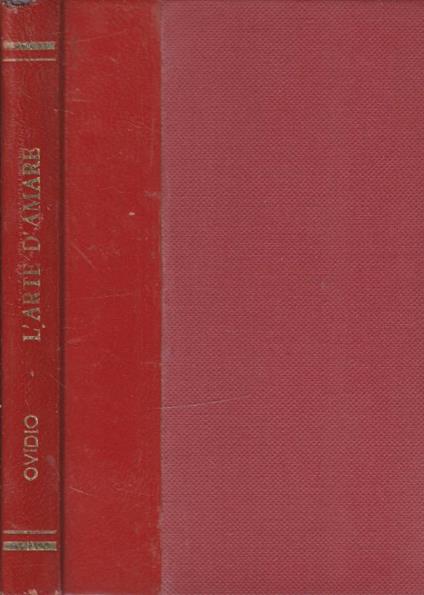 L' arte di amare - P. Nasone Ovidio - copertina