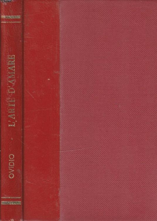 L' arte di amare - P. Nasone Ovidio - copertina