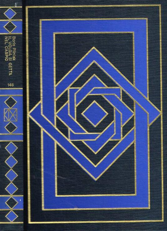 Il Volga si getta nel Caspio - Borís Pil'njak - copertina