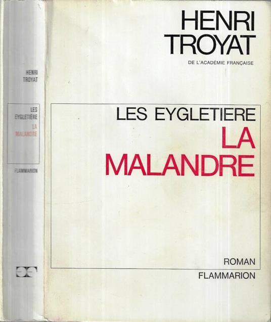 La malandre - Henri Troyat - copertina