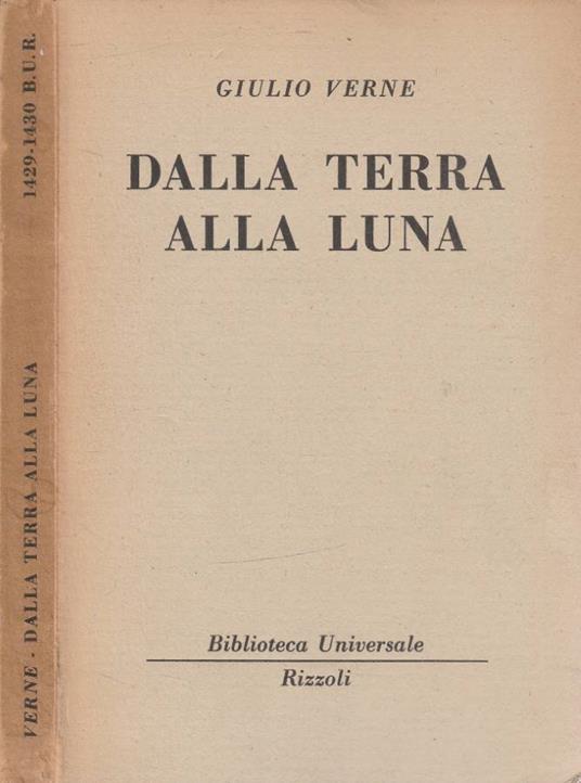 Dalla Terra alla Luna - Jules Verne - copertina