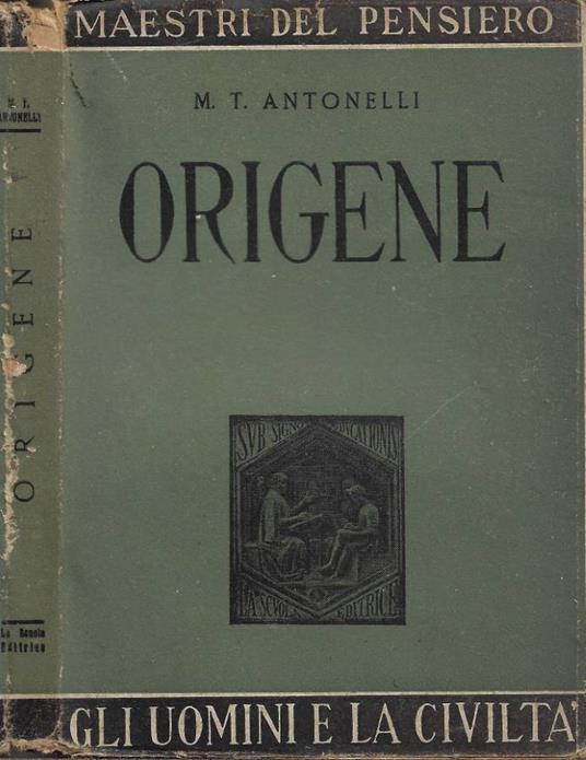 Origene - copertina