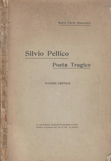 Silvio Pellico - copertina