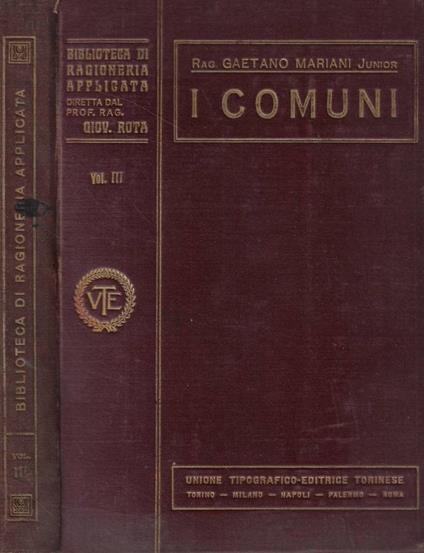 I comuni - copertina
