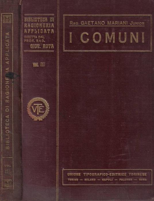 I comuni - copertina