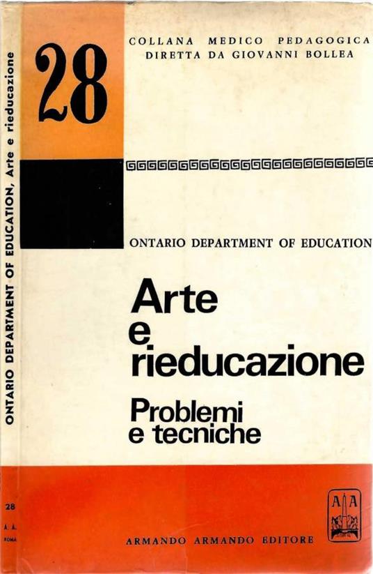 Arte e rieducazione - copertina