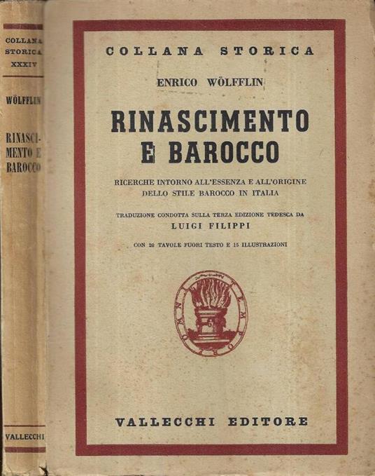 Rinascimento e Barocco - copertina