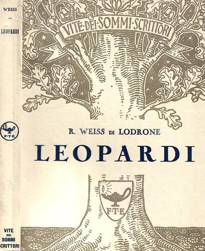 Leopardi. Una favola antica (Sigla autografa) - copertina