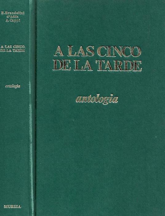 A las cinco de la tarde - copertina