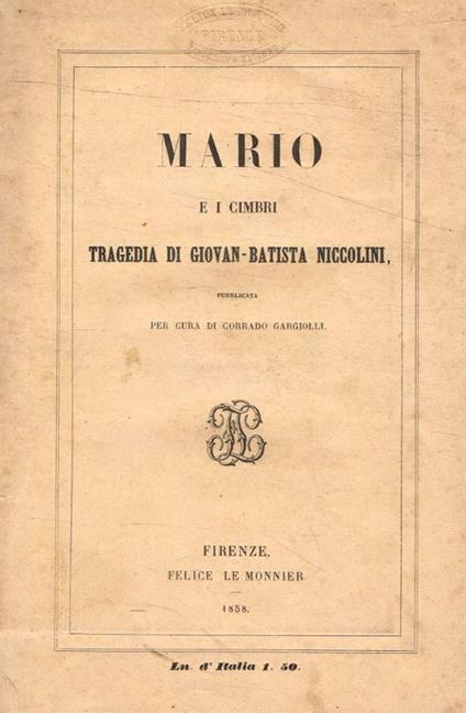 Mario e i Cimbri - copertina
