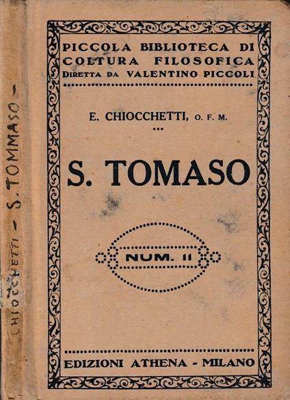S. Tomaso - copertina