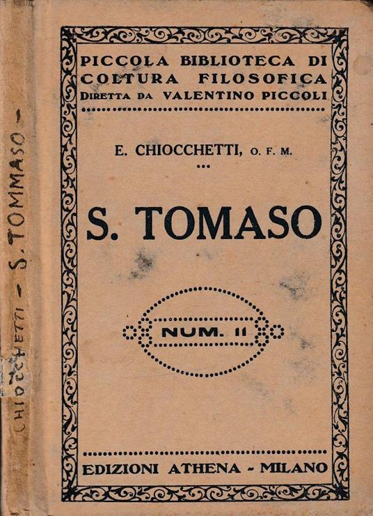 S. Tomaso - copertina