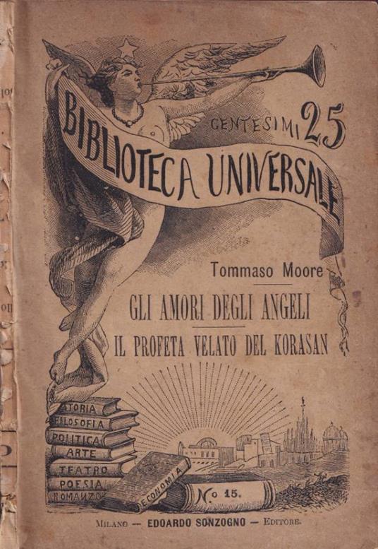 Gli amori degli angeli - Il profeta velato del Korasan - copertina