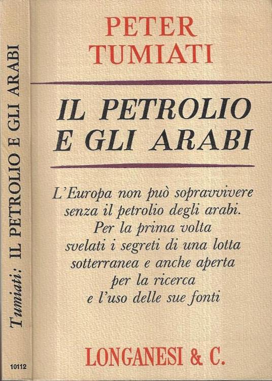 Il petrolio e gli arabi - copertina