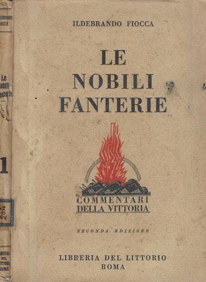 Le nobili fanterie - copertina