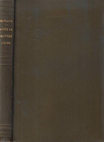 Après la neuvième heure - copertina