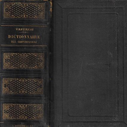 Dictionnaire universel des contemporains contenant toutes les personnes notables de la France et des pays étrangers - copertina