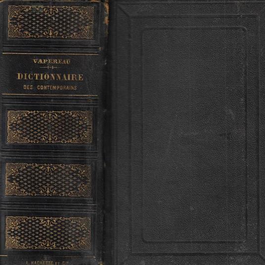 Dictionnaire universel des contemporains contenant toutes les personnes notables de la France et des pays étrangers - copertina