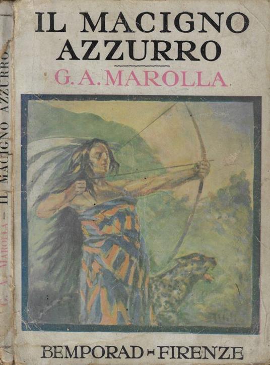 Il macigno azzurro - copertina