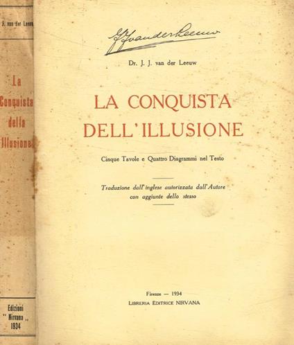 La conquista dell'illusione - copertina