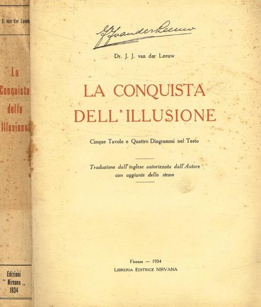 La conquista dell'illusione - copertina
